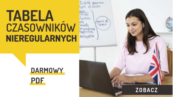 Tabela czasowników nieregularnych w języku angielskim - irregular verbs