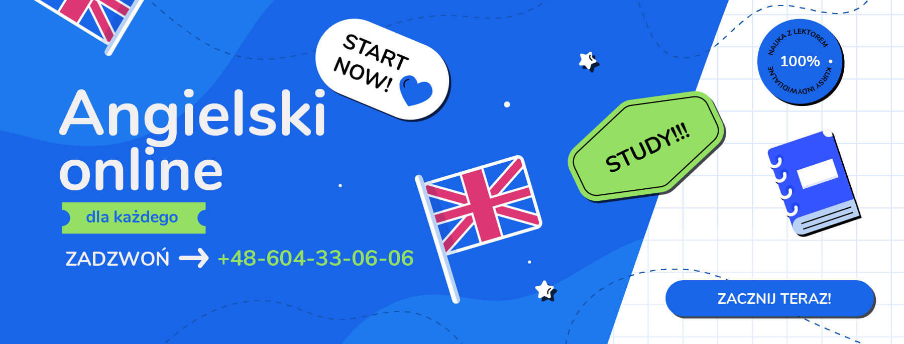 Kurs angielskiego online Paroli