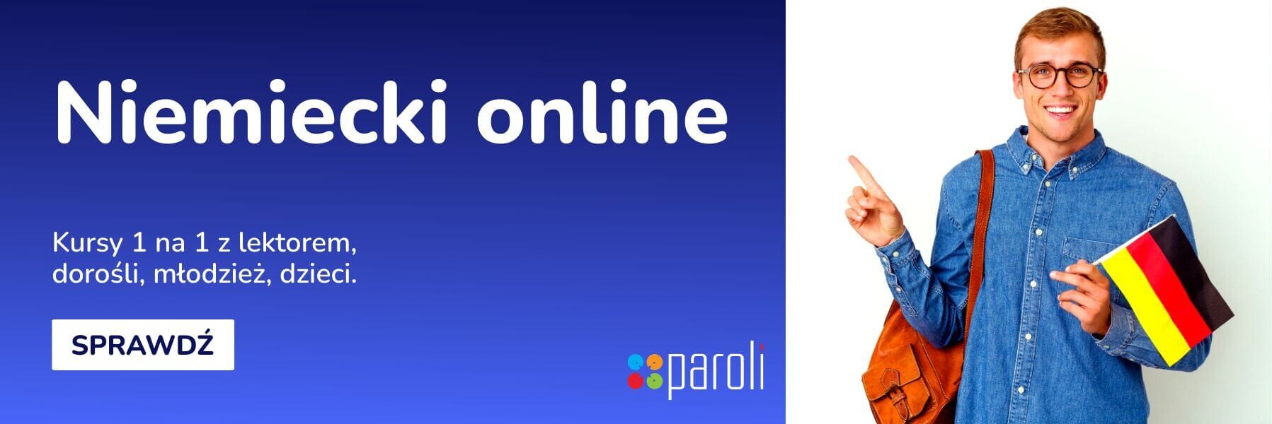 Kurs niemieckiego online Paroli