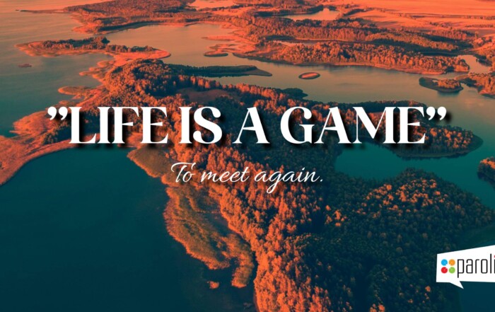 LIFE IS A GAME, pt. 3: To meet again - wiersz na lekcji angielskiego