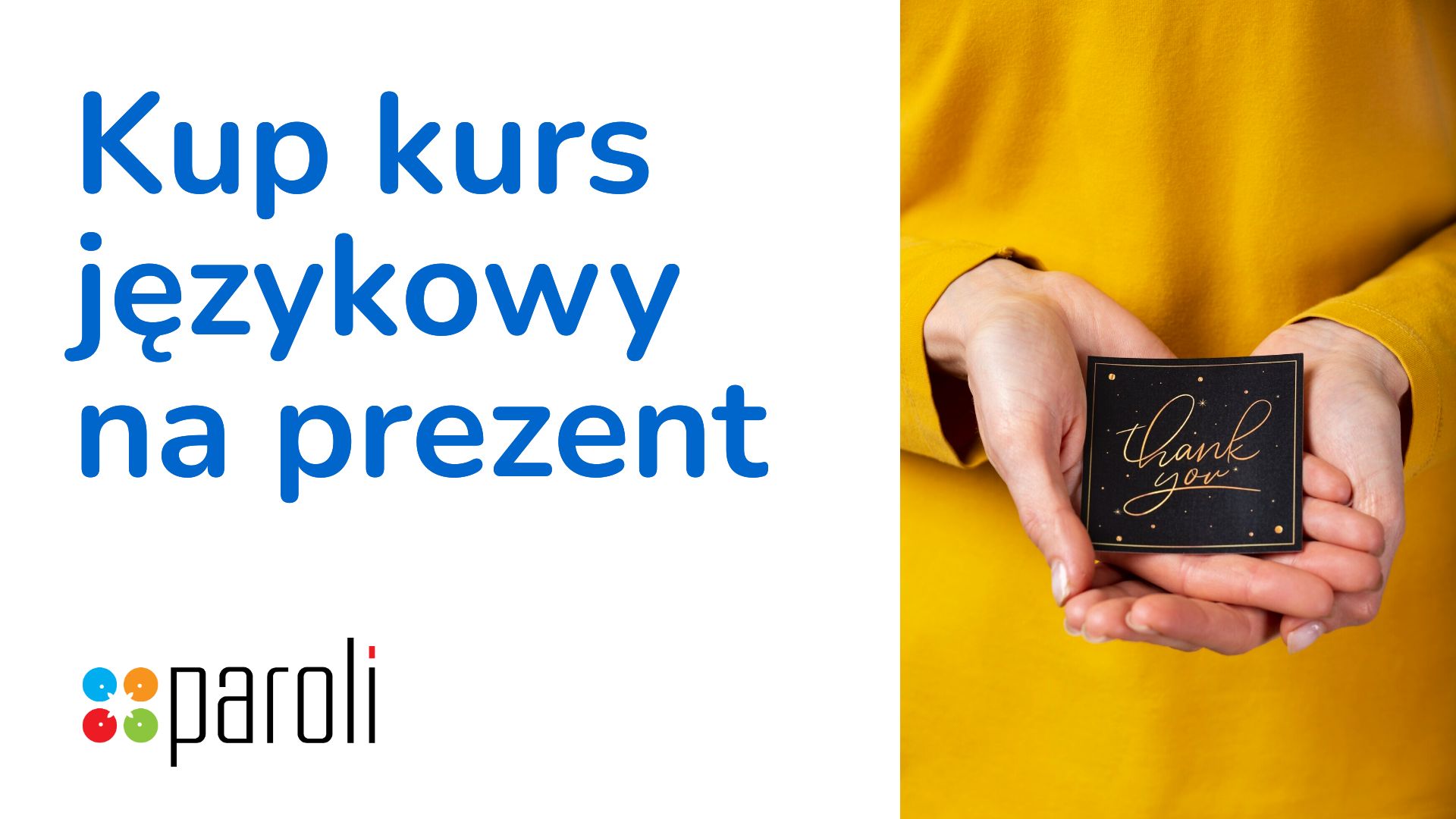 Kup kurs językowy na prezent