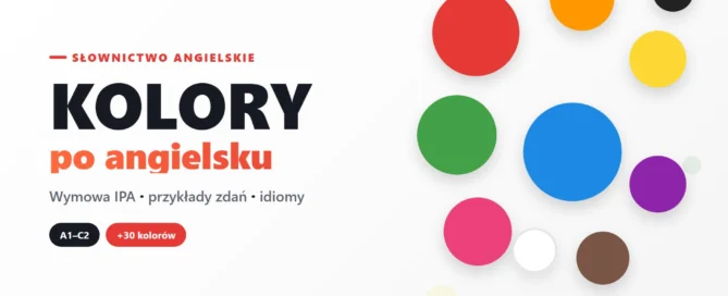 kolory po angielsku